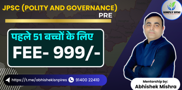 Polity Class Icon – Indian Constitution and Governance for JPSC Preparation