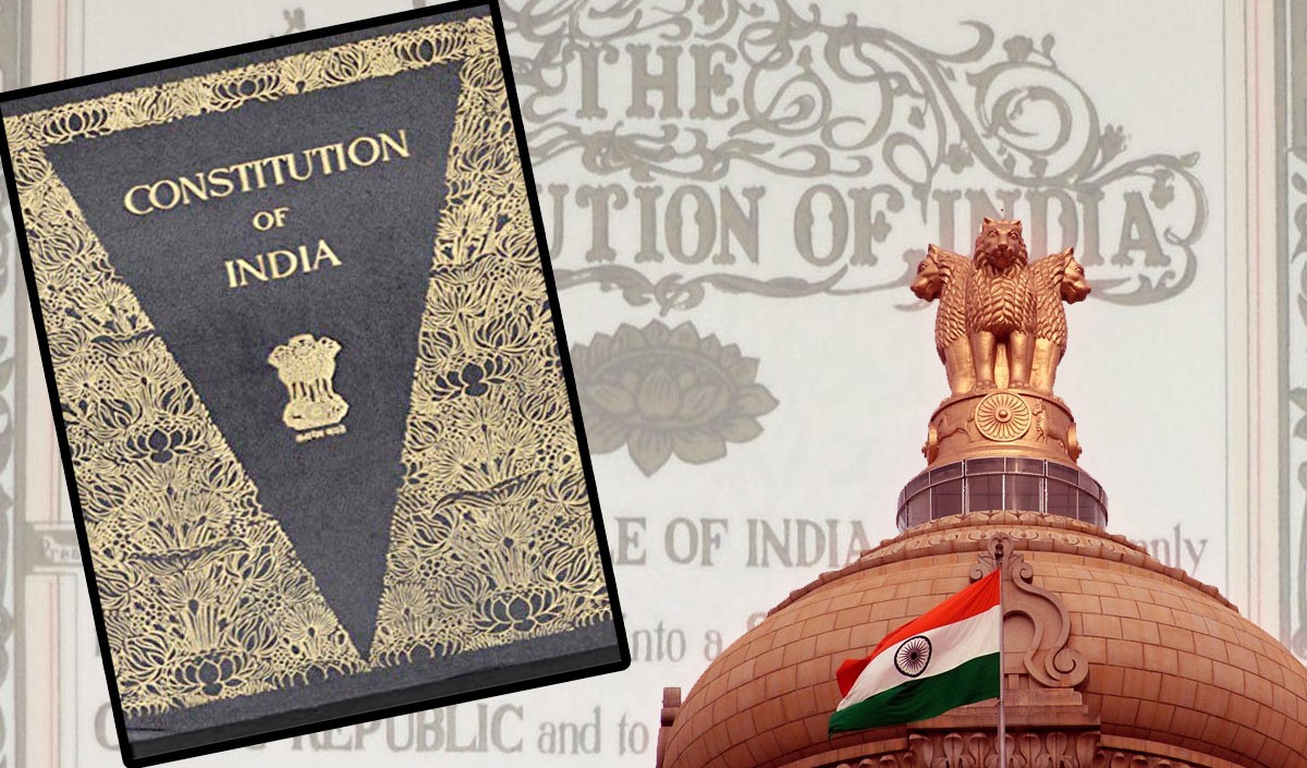 Illustration showing the difference between rigid and flexible constitutions with global and Indian examples – UPSC polity concept